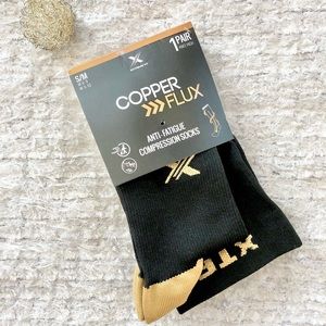New w/tag COPPER FLUX Anti fatigueCOMPRESSION SOCK